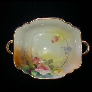 Vintage Hand Painted Nippon Candy/Nut Dish Bowl